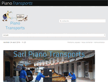 Tablet Screenshot of pianotransports.fr